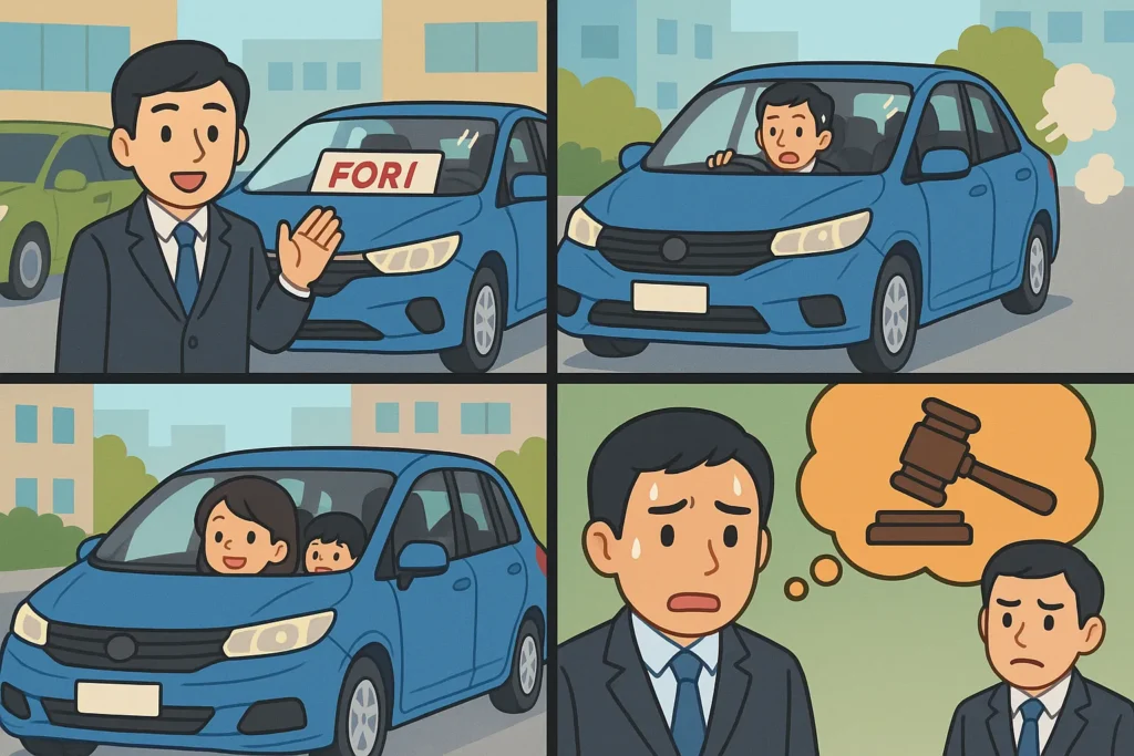 중고차 영업사원 차량 무단사용 법적 책임과 대응 전략